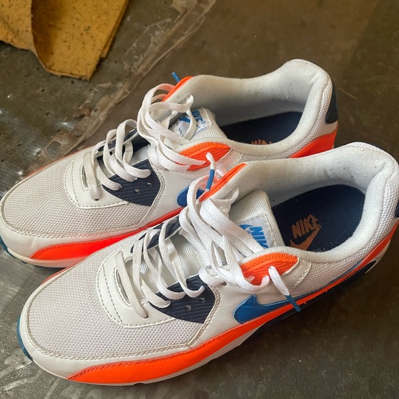 Nike air max 90 Blue Orange - Picture 5 of 6